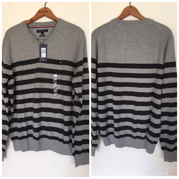 tommy hilfiger striped sweater